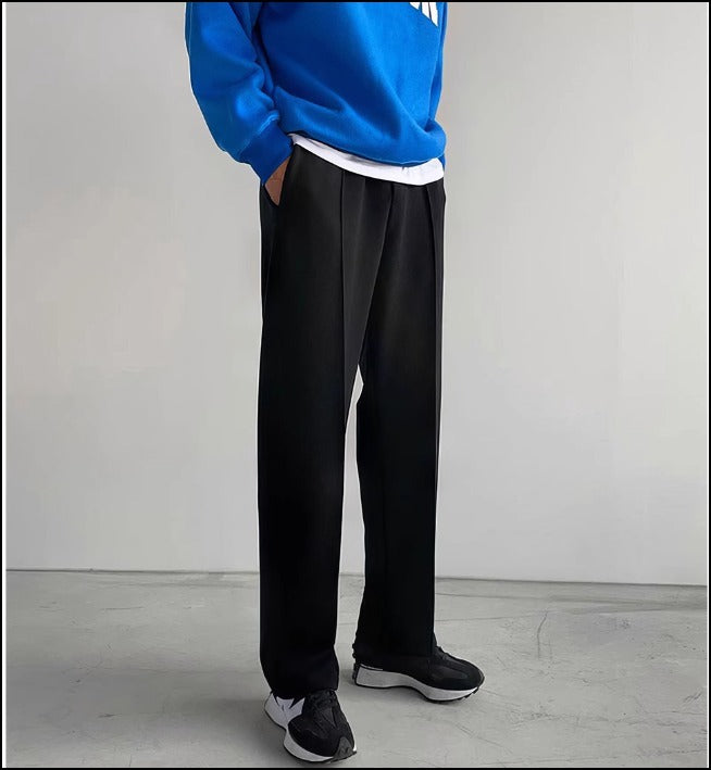 お洒落 お出かけ メンズ ストレート カジュアル スエットパンツ