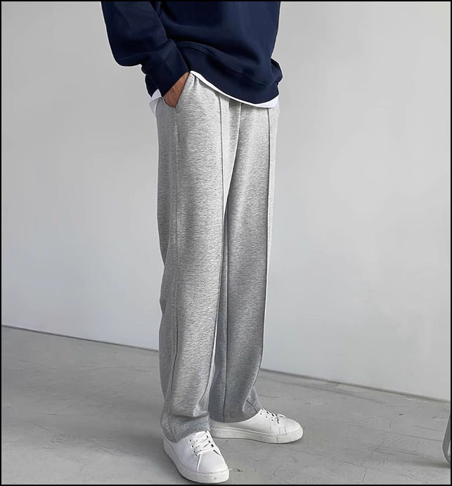 お洒落 お出かけ メンズ ストレート カジュアル スエットパンツ