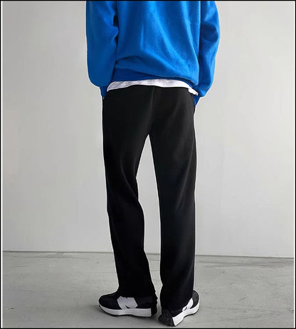 お洒落 お出かけ メンズ ストレート カジュアル スエットパンツ
